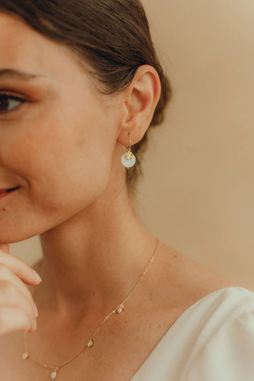 Boucles d'oreilles Flore - Image 2