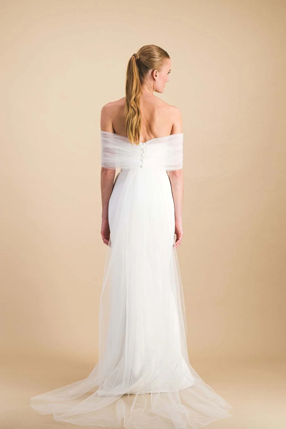 Bustier et traine Pénélope - Image 3
