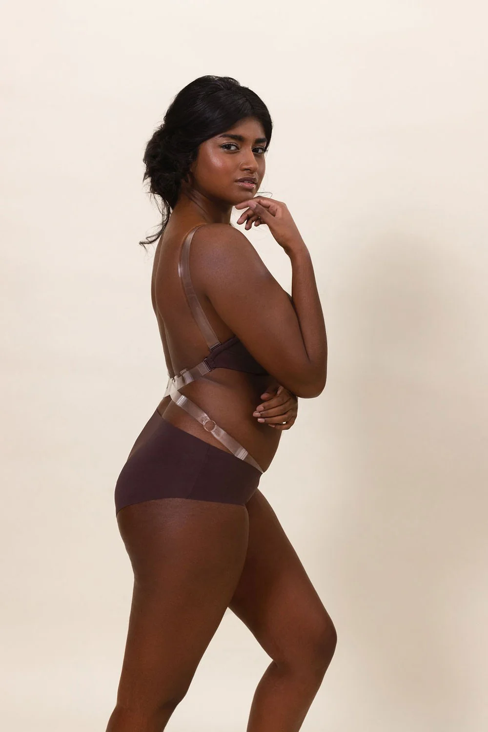 Culotte Microfibre ébène - Image 3