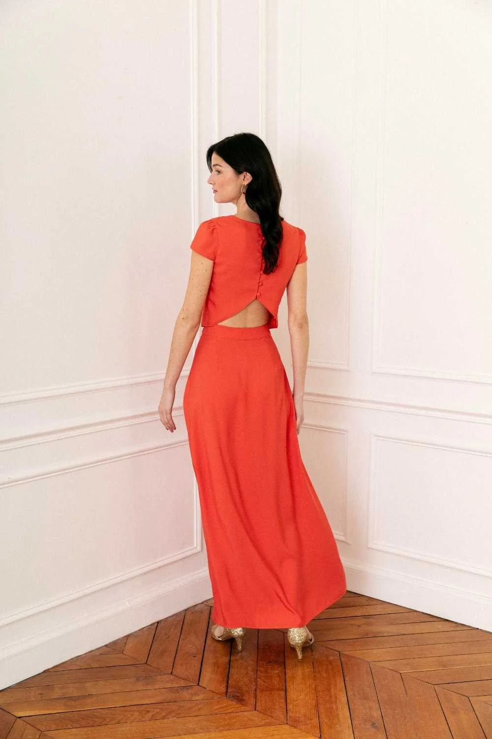 Haut Maddie corail - Image 3