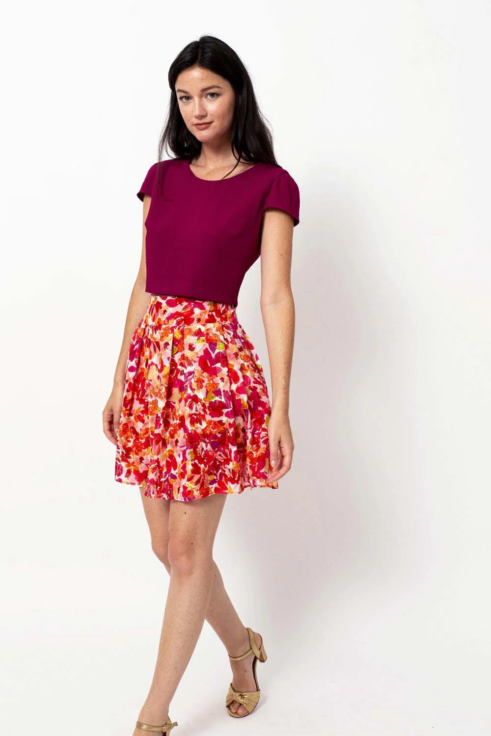 Jupe Pauline print exotique - Image 8