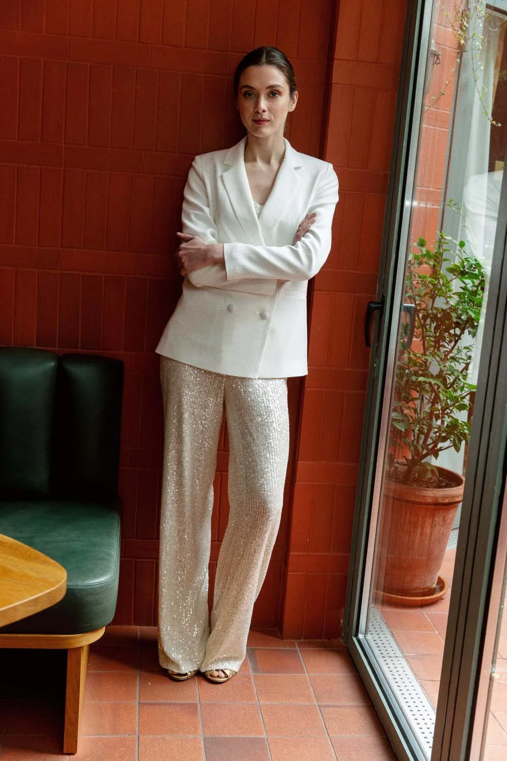 Pantalon Roxane glitter - Image 3