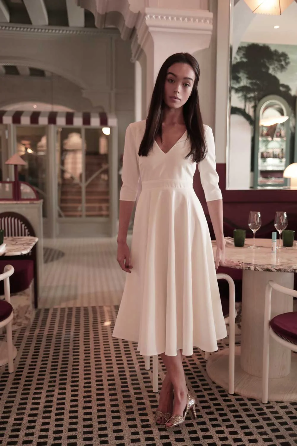Robe Lauren blanche - Image 4