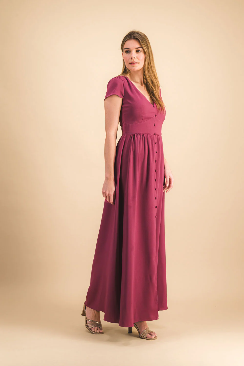 Robe Manon purple - Image 4