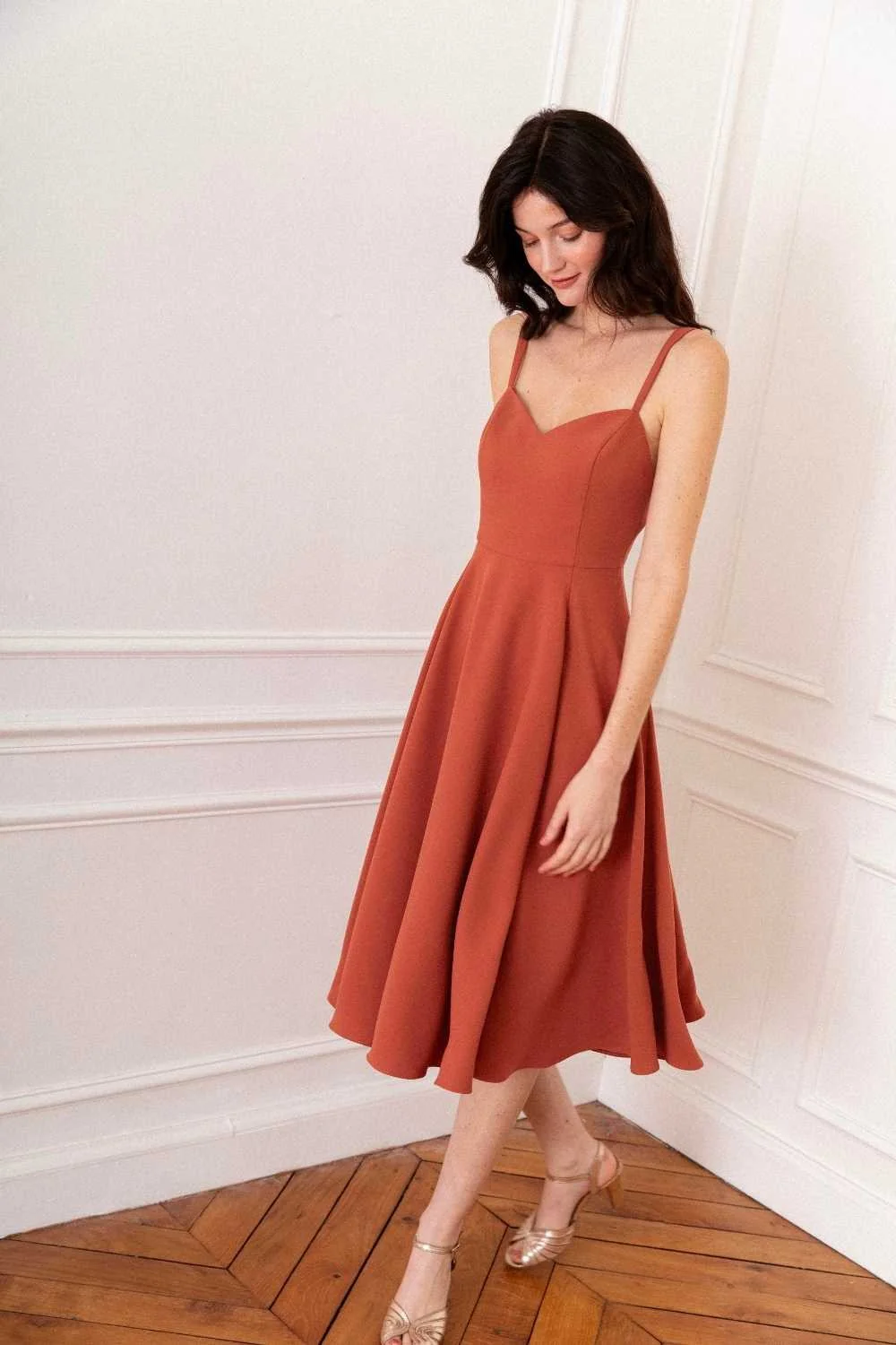 Robe Marianne terracotta - Image 3