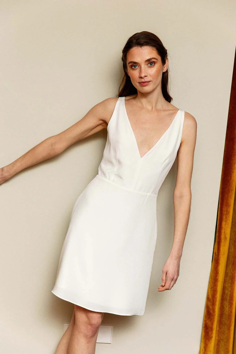 Robe Violette blanche - Image 3
