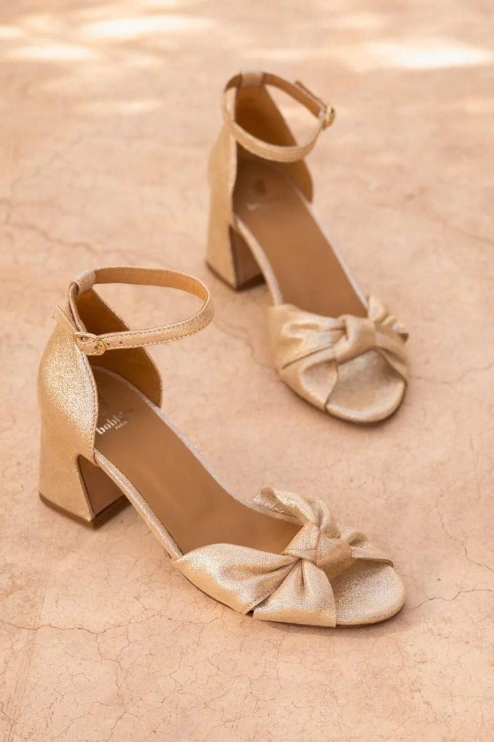 Sandales Grace champagne irisé - Image 4