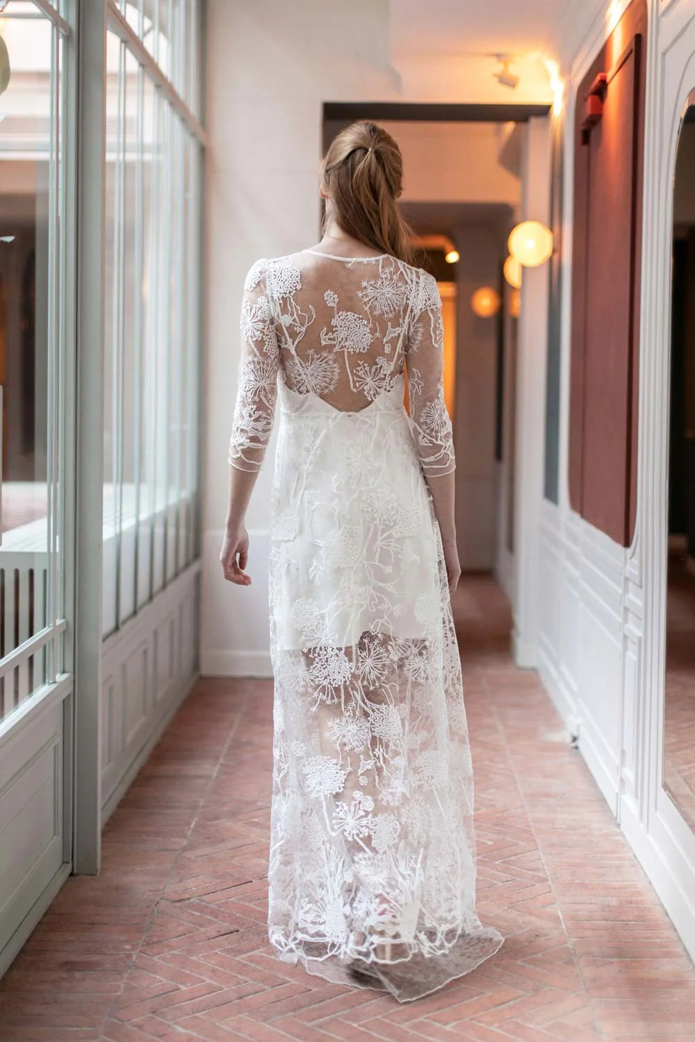 Sur-robe dentelle Naomi - Image 4
