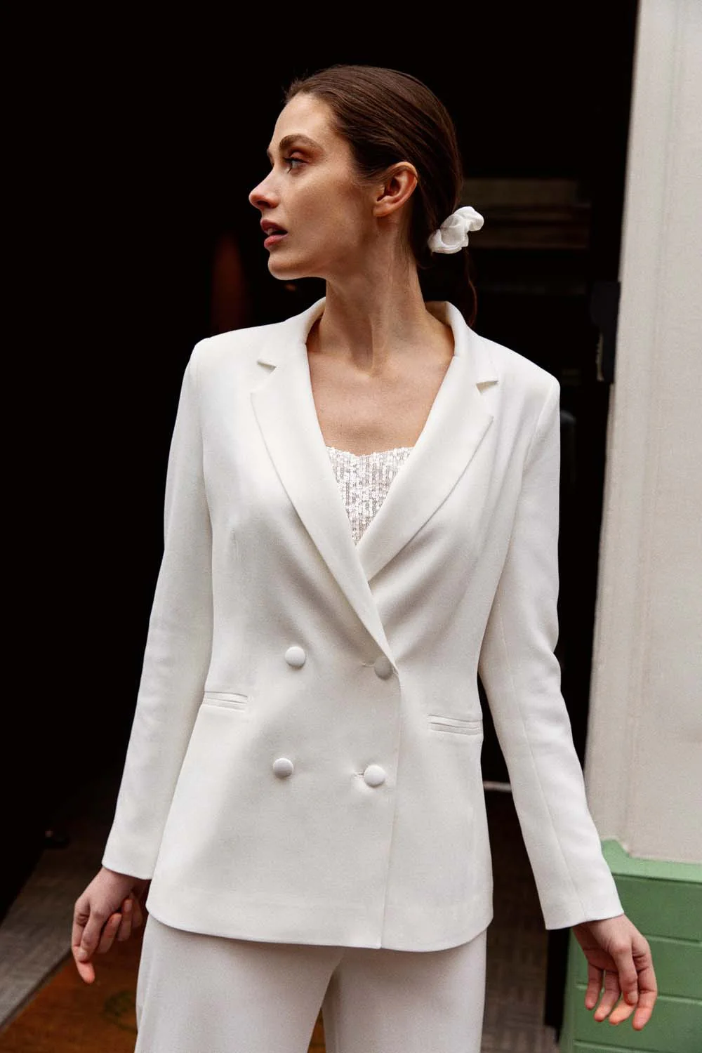 Veste Gaëlle blanche - Image 4