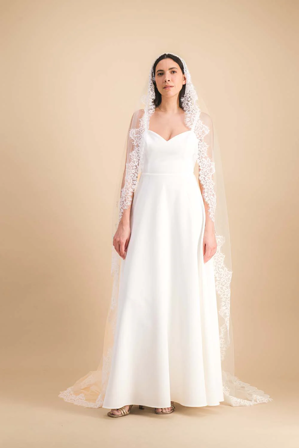 Voile long mantille - Image 3
